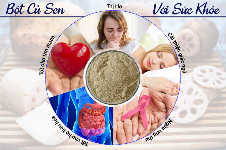 Bột Củ Sen Nguyên Chất Bổ Dưỡng 