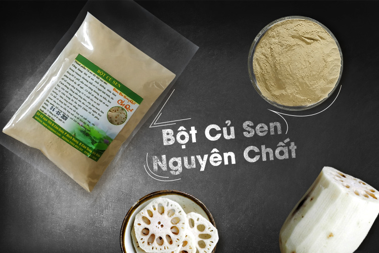 Bột Củ Sen Nguyên Chất Bổ Dưỡng 
