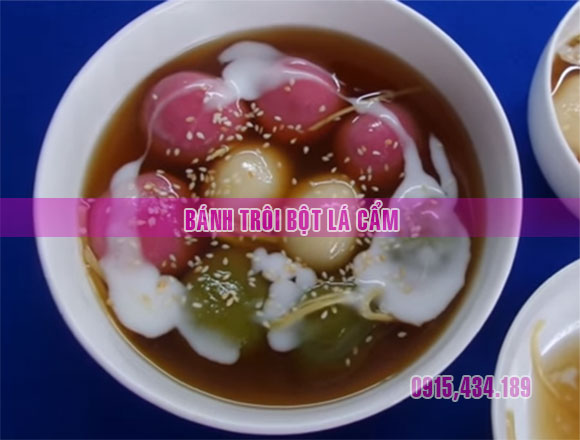 vớt bánh trôi ra đĩa