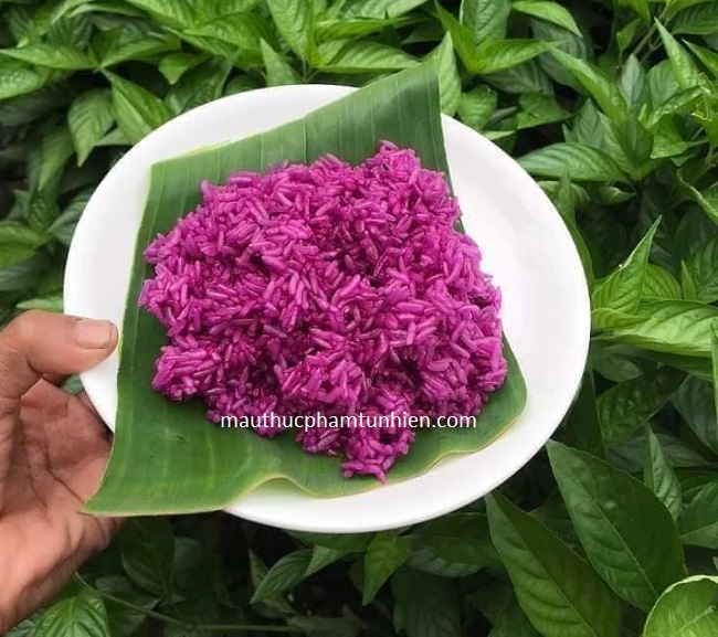 xôi cẩm tím