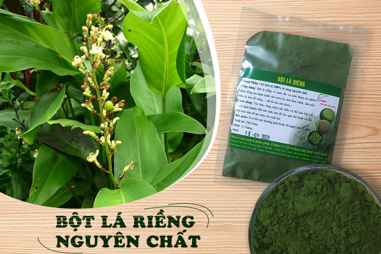 Bột Lá Riềng Nguyên Chất Từ Tự Nhiên 