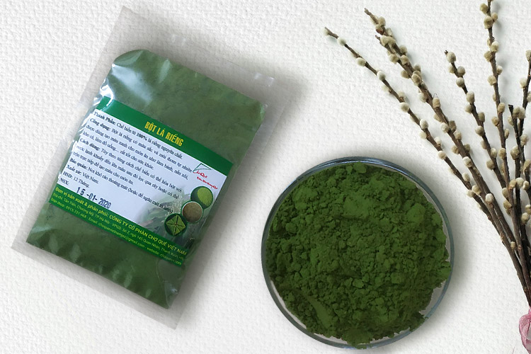 bột lá riềng