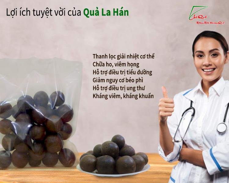 tác dụng quả la hán