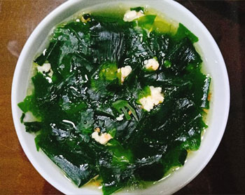 Rong Biển Nấu Canh Hàn Quốc Ăn Chay Giảm Cân