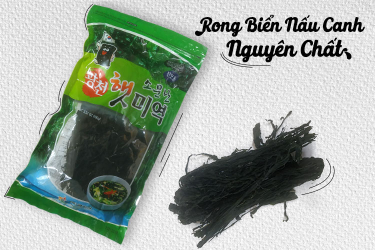 rong biển nấu canh hàn quốc