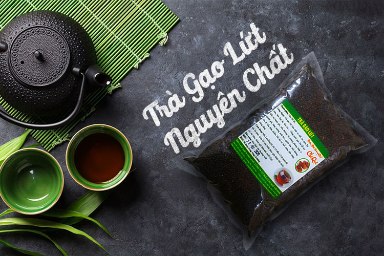 trà gạo lứt giảm cân